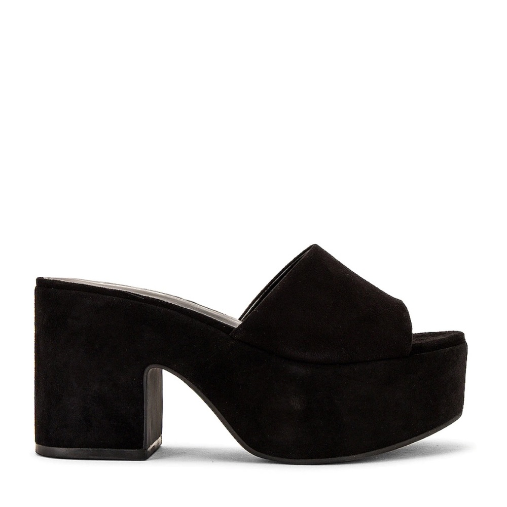 Larroude Black Platform Shoes